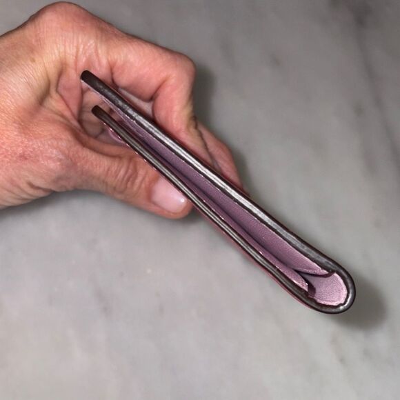 Coach Leather Checkbook Case Wallet - Picture 7 of 14